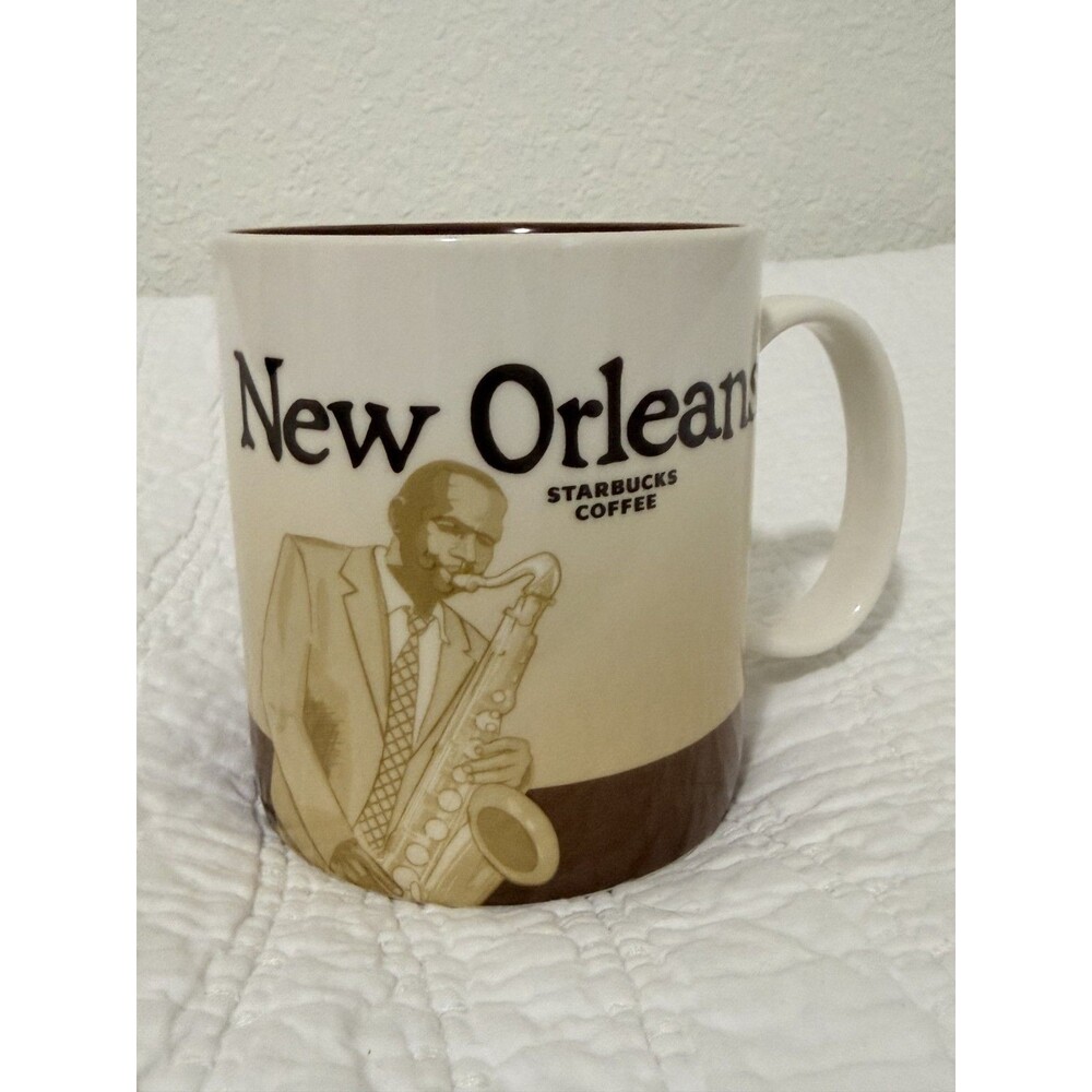 New Starbucks New Orleans  City Mug Global Collectors Coffee Cup 16 ozs  2011